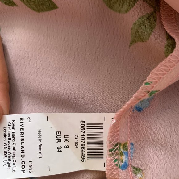 NWOT RIVER ISLAND bodysuit, Size Small - Picture 7 of 7